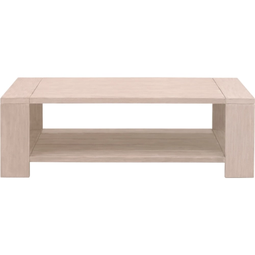 Sur Outdoor Coffee Table in Washed Solid Teak 6875.W-ET